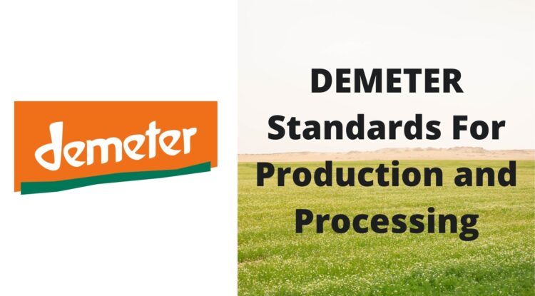 Demeter Biodynamic Standards